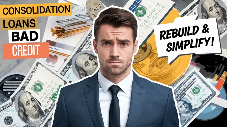 Debt Consolidation Loans for Bad Credit – Simplify & Rebuild Fast - Post Thumbnail
